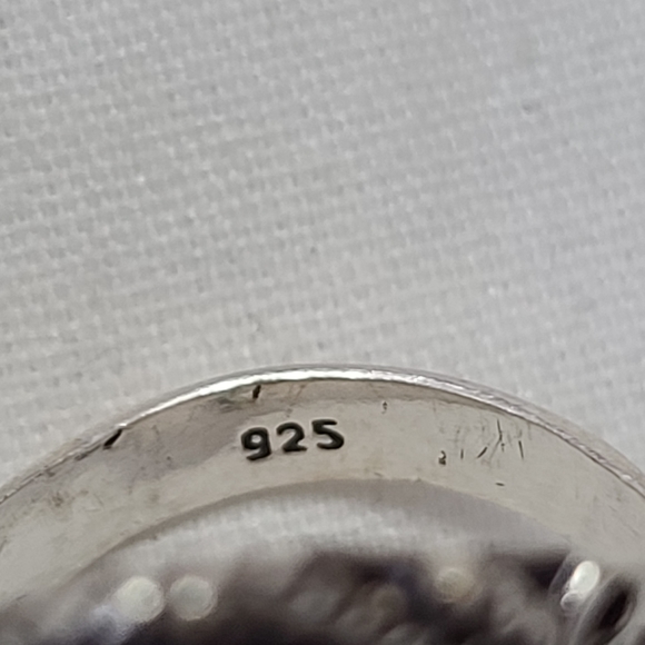 🌻Bogo50%off New*Vintage Citrine Trinity Ring - Picture 4 of 5